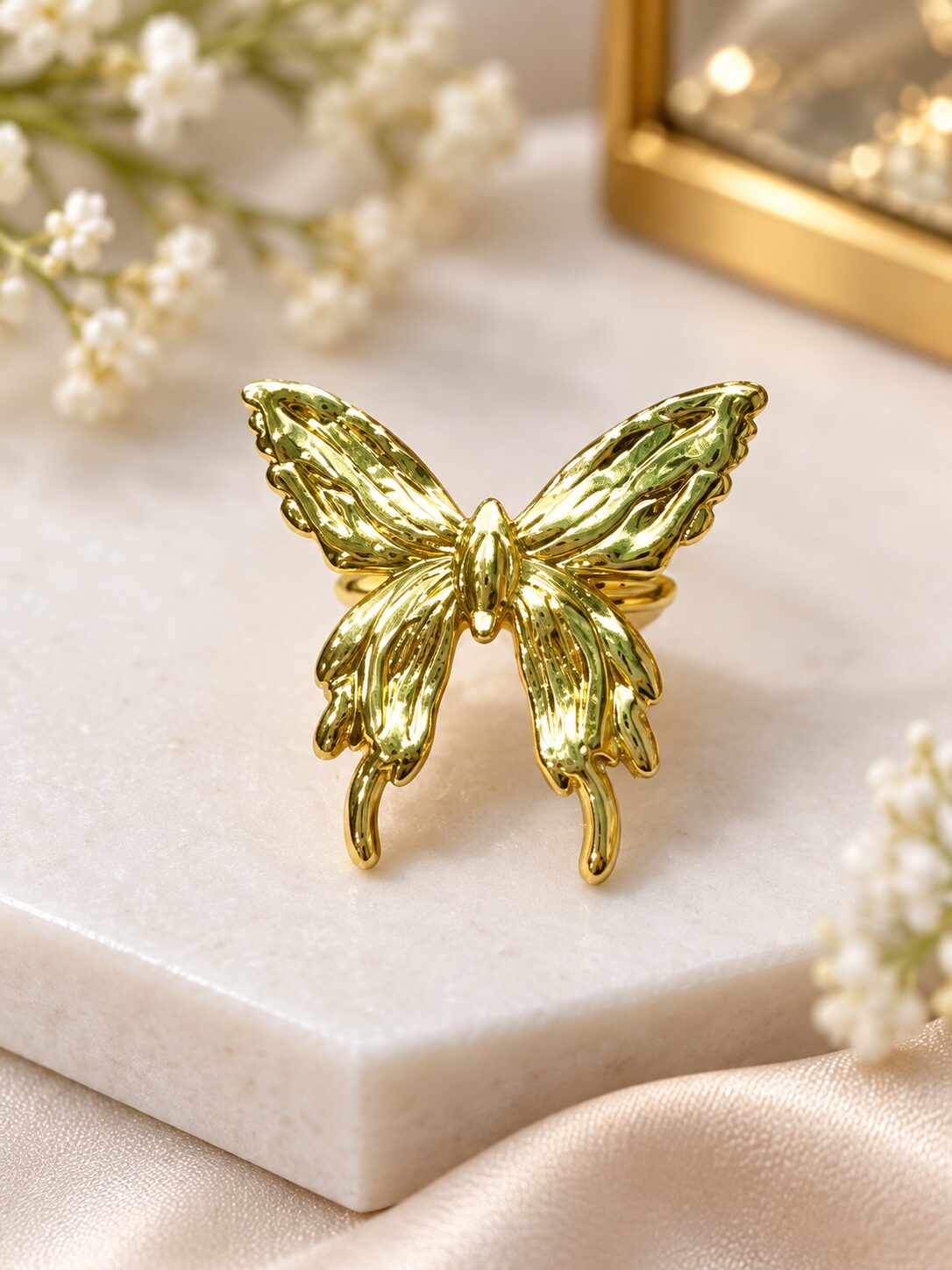 2026/09/1001786111.jpg Elegant Golden Butterfly Brooch 🦋✨ - Image 1