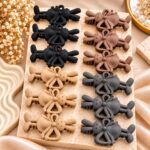 Cute Bunny Bow Hair Claw Clip | Korean Matte Hair Accessories