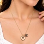 Elegant Heart & Charm Necklace