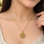 Elegant Gold Heart Pendant Necklace