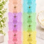 Pastel Butterfly Hair Claw Clips – Colorful Floral Cutout Hair Accessories Set