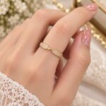 Elegant Infinity Rose Gold Ring ✨