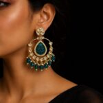 KUNDAN PEACOCK COLOR EARRINGS