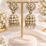 Luxury AD Stone Jhumka Earrings – Sparkling Statement Collection